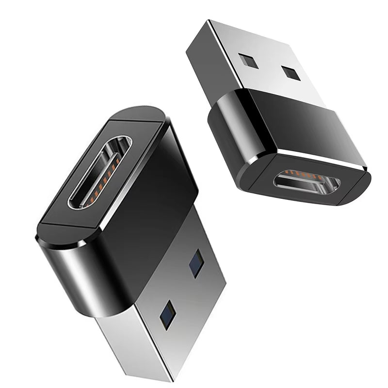 USB to Type C OTG Adapter USB USB-C Male to Micro USB Type-C Female Converter for Macbook Samsung S20 USBC OTG Connector